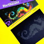 نقاشی خراشیدنی (اسکرچ) طرح حیوانات A5 کد P بسته 4 برگی - تصویر 2