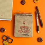 دفترچه یادداشت 100 برگ مدل کرافت سویل کد 207 - تصویر 2