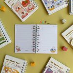 دفترچه فانتزی دوجلده طرح دار سری Bunny پیتیکو کد 273 - تصویر 2