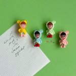 پاک کن مدل فانتزی طرح دختر کوچولو هودی پوش - تصویر 2