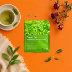 ماسک ورقه ای صورت بایو آکوا مدل Green Tea وزن 25 گرم - تصویر 2