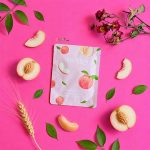 ماسک ورقه ای صورت بایو آکوا مدل Peach وزن 25 گرم - تصویر 2
