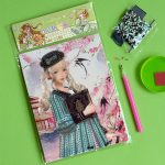 نقاشی الماسی ورقی مدل پرنسس کد B002