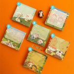 برگه یادداشت عروسکی طرح دار فانتزی 100 برگی - تصویر 12