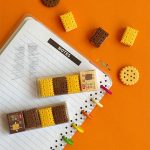 پاکن مدل بیسکوییت کرم دار دو رنگ بسته سه عددی - تصویر 12