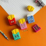 پاک کن و تراش دو قلو مخزن دار طرح سیب زمینی سرخ کرده - تصویر 11