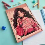 دفتر مشق 100 برگ سیمی پالت کالکشن انیمه - تصویر 2