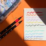 ماژیک چند منظوره براشینگ مدل Glitter Color اکلیلی طرح گربه فضانورد بسته 12 عددی - تصویر 2