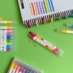 ماژیک علامت گذار مدل دو سر طرح COLOR MAGIC بسته 10 عددی - تصویر 3