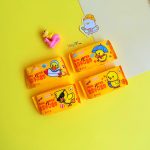 دستمال مرطوب فانتزی جیبی مدل جوجه اردک بسته 8 عددی - تصویر 3