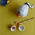 تراش رومیزی مخزن دار دوقلوی طرح جوجه - تصویر 5