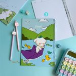 دفتر مشق خط دار 40 برگ سری Dream پیتیکو کد 331 - تصویر 4