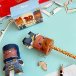 تراش 3d آدمک دو قلو مخزن دار پک دو عددی - تصویر 4