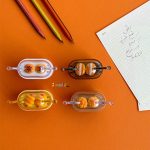 تراش مخزن دار مدل کرومی طرح شیرینی - تصویر 4