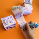 برچسب رولی طرح دار فانتزی - تصویر 4