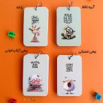 دفترچه یادداشت 100 برگ مدل تودورینگ طرح حیوانات سویل کد 124 - تصویر 8