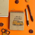 دفترچه یادداشت 100 برگ مدل کرافت سویل کد 207 - تصویر 7