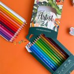 مداد رنگی 24 رنگ آریا مدل Artist - تصویر 6