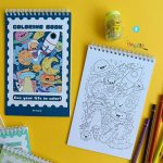 دفتر رنگ آمیزی بزرگسال سری Doodle پیتیکو کد 412 - تصویر 4