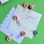 گیره کاغذ مدل فانتزی طرح دونات های رنگی - تصویر 6