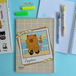 دفتر خط دار مجلد 80 برگ Character + استیکر پیتیکو کد 326 - تصویر 2