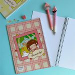 دفتر نقاشی 40 برگ فانتزی سری Beautiful پیتیکو کد 346 - تصویر 2