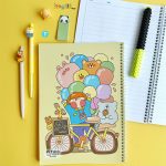 دفتر خط دار 60 برگ سری chubby پیتیکو کد 332 - تصویر 3