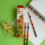 مداد مشکی لگویی به همراه سرمدادی لگو طرح حیوانات - تصویر 4