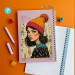 دفتر مشق 80 برگ سیمی پالت کالکشن کلاه - تصویر 3