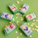 دستمال مرطوب فانتزی جیبی طرح بلوبری و توت فرنگی بسته 8 عددی - تصویر 5
