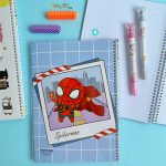 دفتر خط دار مجلد 80 برگ Character + استیکر پیتیکو کد 326 - تصویر 6