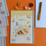دفتر خط دار مجلد 40 برگ سری summer پیتیکو کد 371 - تصویر 7