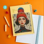 دفتر مشق 80 برگ سیمی پالت کالکشن کلاه - تصویر 7