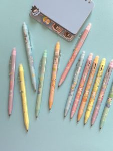 خودکار پاکن دار پاستلی مدل پری دریای به همراه پاک کن