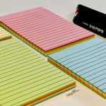 کاغذ یادداشت چسب دار استیک نوت خط دار 100برگ - تصویر 2