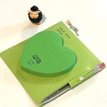 کاغذ چسب دار مدل استیک نوت طرح قلب همراه خودکار - تصویر 3