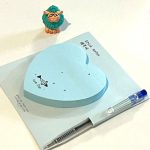 کاغذ چسب دار مدل استیک نوت طرح قلب همراه خودکار - تصویر 4
