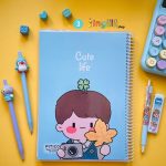 دفتر مشق 100 برگ پیتیکو مجلد Cute life - تصویر 4