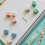 پاک کن مدل سه تکه فانتزی طرح تاس - تصویر 3