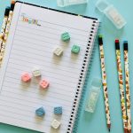 پاک کن مدل سه تکه فانتزی طرح تاس - تصویر 4
