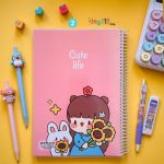 دفتر مشق 100 برگ پیتیکو مجلد Cute life - تصویر 7