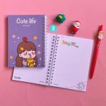 دفترچه یادداشت پیتیکو سری cute life کد 217 - تصویر 4