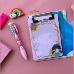 دفترچه یادداشت تخته شاسی حاشیه طرح دار سویل - تصویر 11