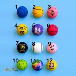 توپ بازی سیلیکونی وارداتی 12 طرح مختلف - تصویر 13