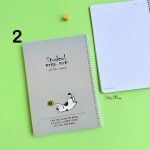 دفتر 100 برگ جلد نیم سخت خط دار کایلو - تصویر 10