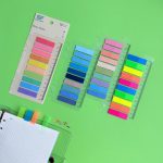 کاغذ یادداشت چسب دار SF مدل شفاف 10 رنگ - تصویر 3