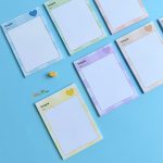 کاغذ یادداشت چسب دار A6 سری Simple طرح قلب - تصویر 3