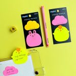 کاغذ یادداشت چسب دار مدل فانتزی School fans طرح حیوانات - تصویر 4