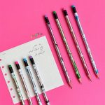 مداد مشکی Pencil مدل پاکن دار طرح کرومی - تصویر 3