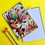 دفتر مشق 50 برگ سیمی ویژن طرح دختر - تصویر 7